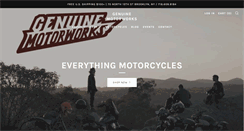 Desktop Screenshot of genuinemotorworks.com