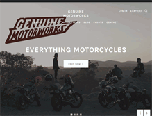 Tablet Screenshot of genuinemotorworks.com